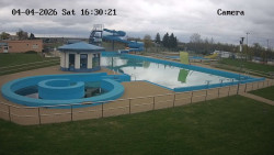 Hlavní bazén, divoká řeka