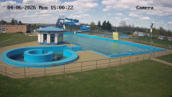 Hlavní bazén, divoká řeka