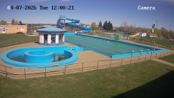 Hlavní bazén, divoká řeka