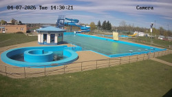 Hlavní bazén, divoká řeka