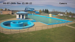 Hlavní bazén, divoká řeka