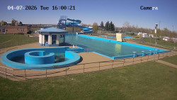 Hlavní bazén, divoká řeka