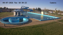 Hlavní bazén, divoká řeka