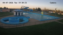 Hlavní bazén, divoká řeka