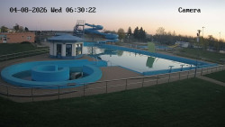 Hlavní bazén, divoká řeka