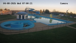 Hlavní bazén, divoká řeka