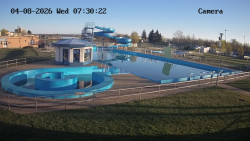 Hlavní bazén, divoká řeka