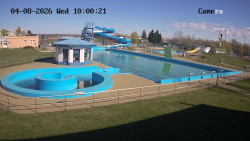 Hlavní bazén, divoká řeka