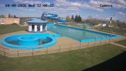 Hlavní bazén, divoká řeka