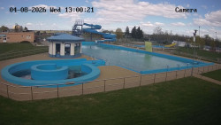 Hlavní bazén, divoká řeka