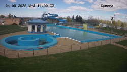 Hlavní bazén, divoká řeka