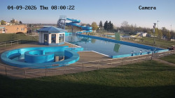 Hlavní bazén, divoká řeka