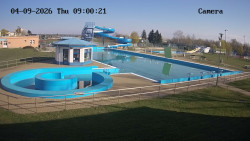 Hlavní bazén, divoká řeka