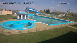 Hlavní bazén, divoká řeka