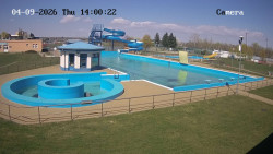 Hlavní bazén, divoká řeka