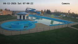 Hlavní bazén, divoká řeka