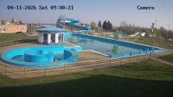 Hlavní bazén, divoká řeka