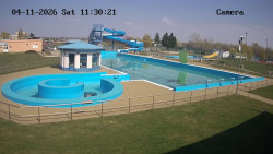 Hlavní bazén, divoká řeka