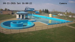 Hlavní bazén, divoká řeka