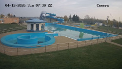 Hlavní bazén, divoká řeka