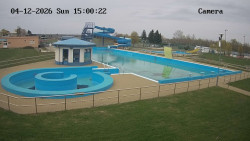 Hlavní bazén, divoká řeka