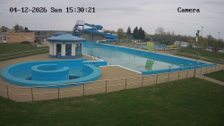 Hlavní bazén, divoká řeka