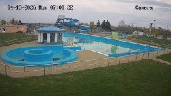 Hlavní bazén, divoká řeka