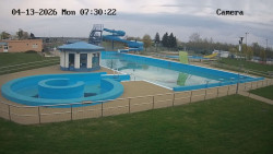 Hlavní bazén, divoká řeka