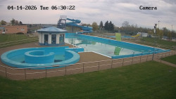 Hlavní bazén, divoká řeka