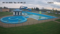 Hlavní bazén, divoká řeka