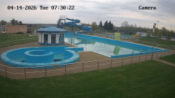 Hlavní bazén, divoká řeka