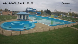 Hlavní bazén, divoká řeka