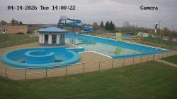 Hlavní bazén, divoká řeka