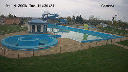 Hlavní bazén, divoká řeka