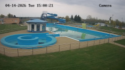 Hlavní bazén, divoká řeka