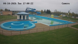 Hlavní bazén, divoká řeka