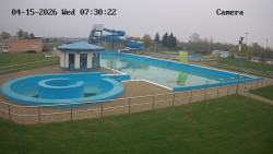 Hlavní bazén, divoká řeka