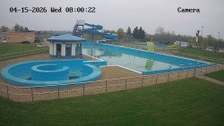 Hlavní bazén, divoká řeka