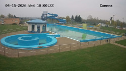 Hlavní bazén, divoká řeka