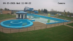 Hlavní bazén, divoká řeka