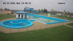 Hlavní bazén, divoká řeka