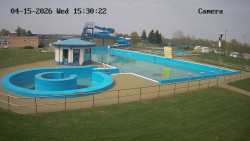 Hlavní bazén, divoká řeka