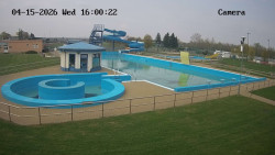 Hlavní bazén, divoká řeka