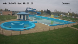 Hlavní bazén, divoká řeka