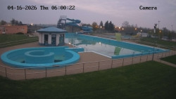 Hlavní bazén, divoká řeka