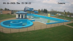 Hlavní bazén, divoká řeka