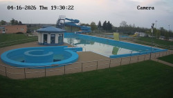 Hlavní bazén, divoká řeka