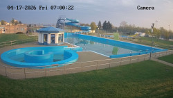 Hlavní bazén, divoká řeka