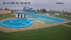 Hlavní bazén, divoká řeka