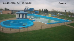 Hlavní bazén, divoká řeka